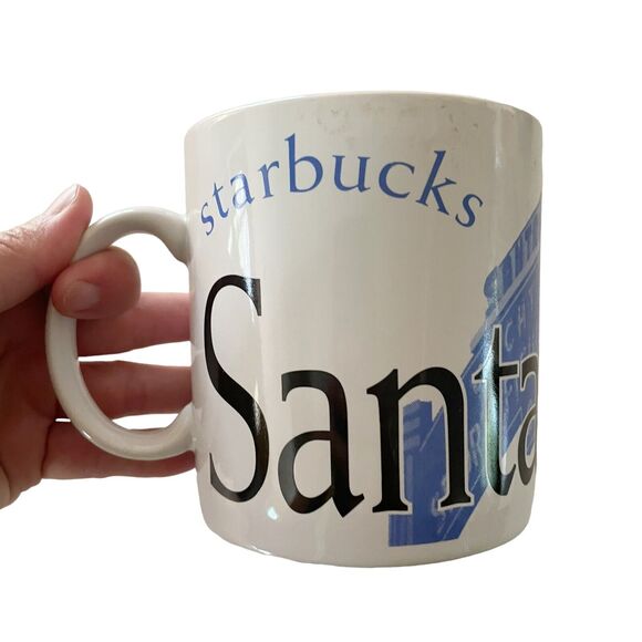 Starbucks Vintage 1994 City Mug Santa Monica Collector Series 16 oz - Picture 3 of 5